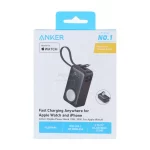 پاور بانک فست شارژ ANKER 10000mAh مدل A1657H11 35W - مشکی (گارانتی 18ماهه حافظه طلایی ایستا) - تصویر 3