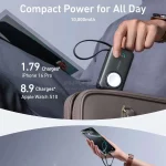 پاور بانک فست شارژ ANKER 10000mAh مدل A1657H11 35W - مشکی (گارانتی 18ماهه حافظه طلایی ایستا) - تصویر 6