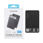 پاوربانک فست شارژ وایرلس VIPLATINA 10000mAh مدل VP12 22.5W - مشکی (گارانتی 18 ماه تعویض نیکان همراه)