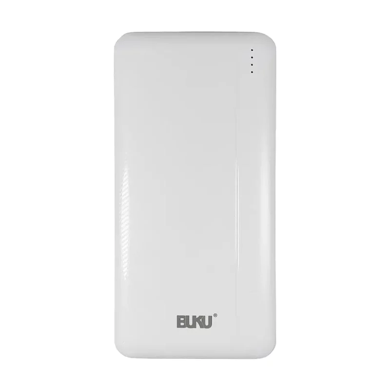 پاوربانک فست شارژ BUKU 10000mAh مدل PB-106 12W - سفید - MMS - تصویر 2