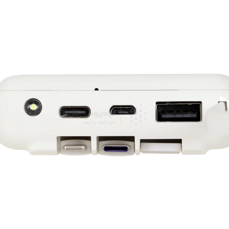 پاوربانک PD و فست شارژ Hanofer 10000mAh 22.5W - سفید - تصویر 5