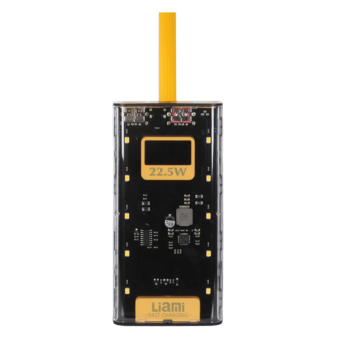 1584-1523540-1 پاوربانک (PD و فست شارژ) Liami 22.5W 10000mAh مدل LM-7011 - مشکی (گارانتی شش ماهه شرکتی) - تصویر 1