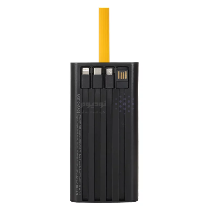 پاوربانک (PD و فست شارژ) Liami 22.5W 10000mAh مدل LM-7011 - مشکی (گارانتی شش ماهه شرکتی) - تصویر 3
