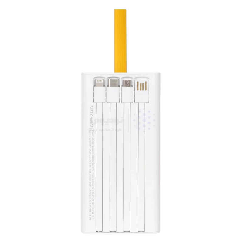 پاوربانک (PD و فست شارژ) Liami 22.5W 10000mAh مدل LM-7011 - سفید (گارانتی شش ماهه شرکتی) - تصویر 3