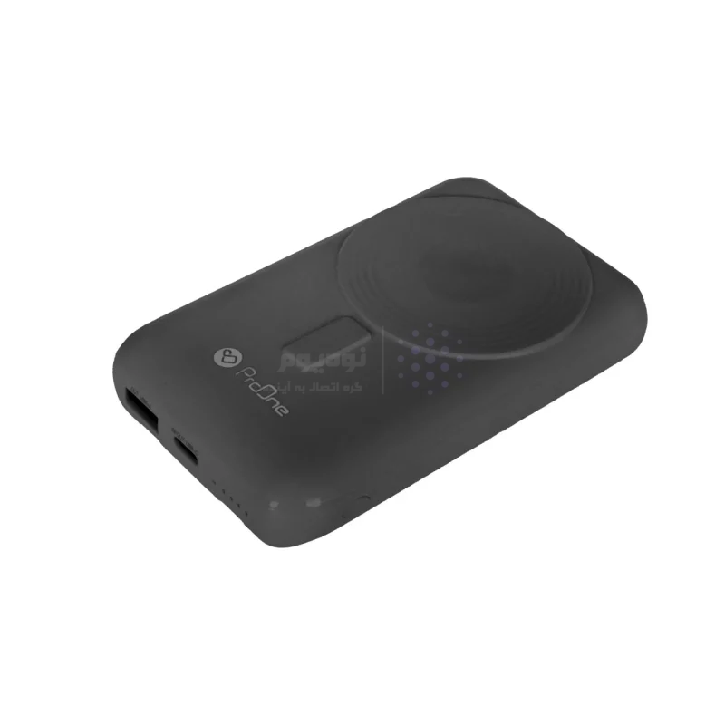 پاوربانک وایرلس و فست شارژ ProOne 10000mAh مدل PPB5119 - مشکی (دارای استند موبایل) - تصویر 4
