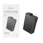 پاوربانک فست شارژ Yesido 20000mAh مدل YP76 65W - مشکی - قابلیت شارژ لپتاپ (گارانتی 18 ماه تعویض نیکان همراه)