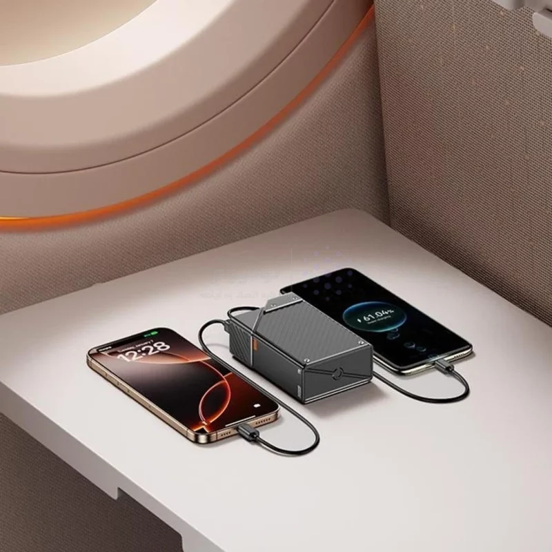 پاوربانک فست شارژ Yesido 20000mAh مدل YP76 65W - مشکی - قابلیت شارژ لپتاپ (گارانتی 18 ماه تعویض نیکان همراه) - تصویر 4