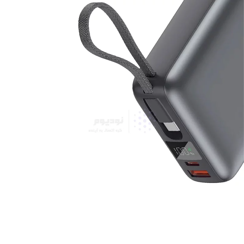 پاوربانک PD و فست شارژ QCY 20000mAh مدل PB20A 45W - خاکستری (گارانتی 18 ماهه شرکتی) - تصویر 7