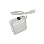 پاوربانک PD و فست شارژ QCY 10000mAh مدل PB10C 35W - نقره ای (گارانتی 18 ماهه شرکتی) - تصویر 3