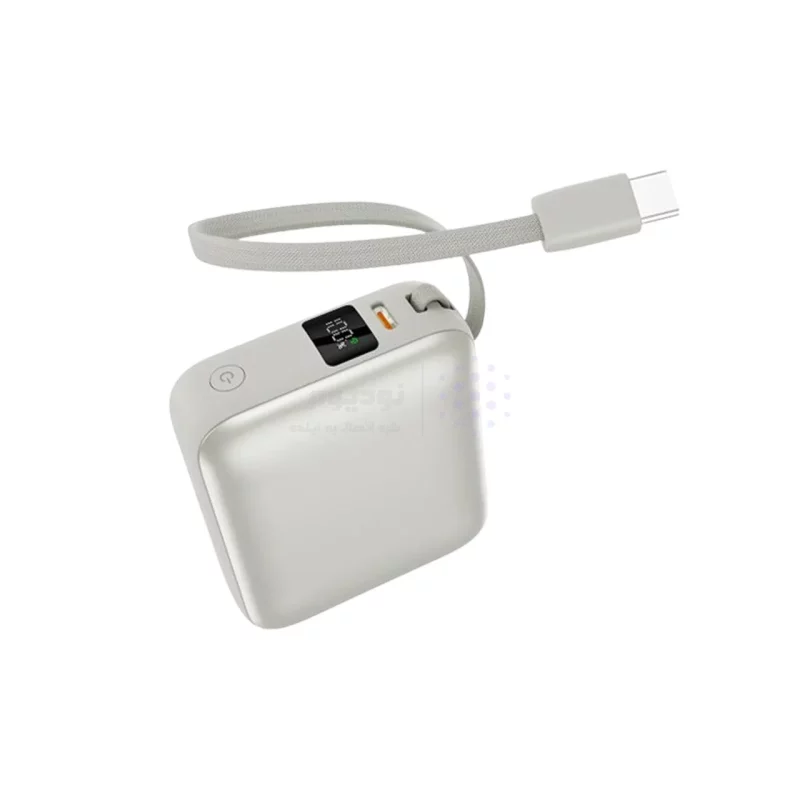 پاوربانک PD و فست شارژ QCY 10000mAh مدل PB10C 35W - نقره ای (گارانتی 18 ماهه شرکتی) - تصویر 3