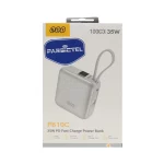 پاوربانک PD و فست شارژ QCY 10000mAh مدل PB10C 35W - نقره ای (گارانتی 18 ماهه شرکتی) - تصویر 5