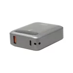 پاوربانک فست شارژ QCY 10000mAh مدل PB10D 22.5W - خاکستری (گارانتی 18 ماهه شرکتی) - تصویر 3