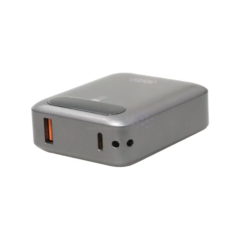پاوربانک فست شارژ QCY 10000mAh مدل PB10D 22.5W - خاکستری (گارانتی 18 ماهه شرکتی) - تصویر 3