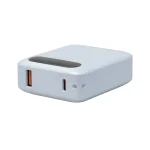 پاوربانک فست شارژ QCY 10000mAh مدل PB10D 22.5W - آبی (گارانتی 18 ماهه شرکتی) - تصویر 5