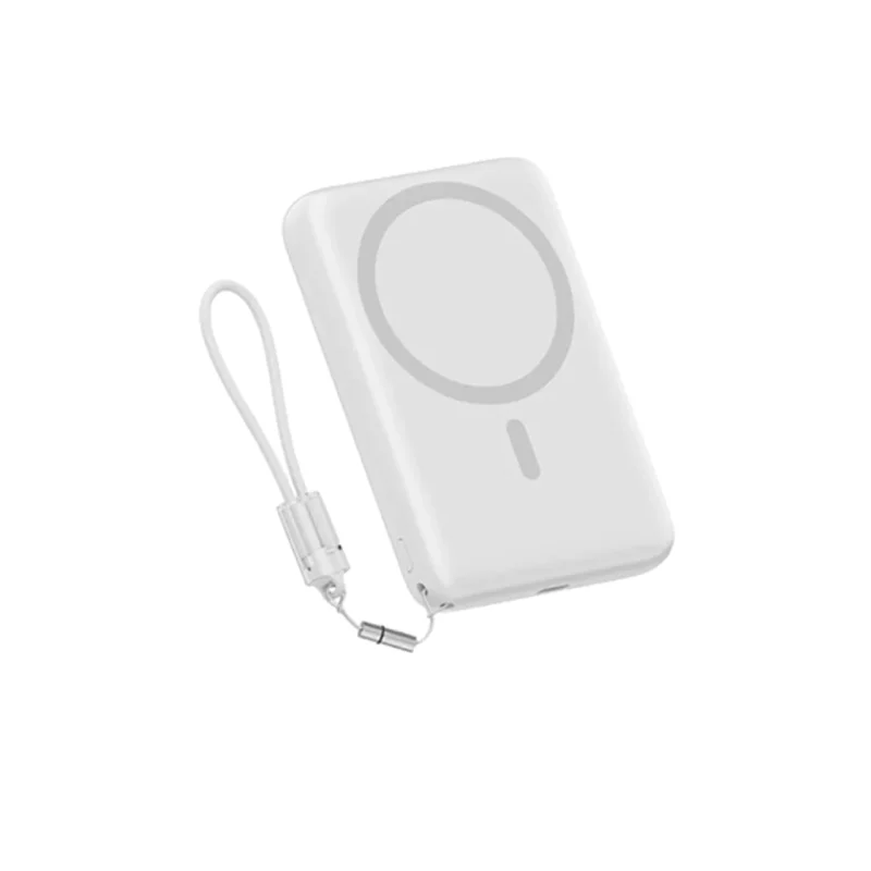 پاوربانک فست شارژ QCY 10000mAh مدل PBW10A 22.5W - نقره ای (گارانتی 18 ماهه شرکتی) - تصویر 2