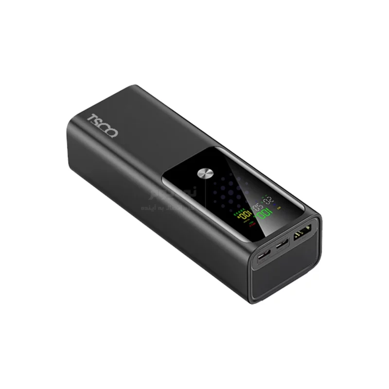 پاوربانک فست شارژ TSCO 20000mAh مدل TP 2004 100W - مشکی - تصویر 6
