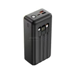 پاوربانک فست شارژ TSCO 30000mAh مدل TP 3001 22.5W - زرد مشکی - تصویر 4