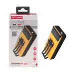پاوربانک فست شارژ TSCO 20000mAh مدل TP 2001 22.5W - زرد مشکی