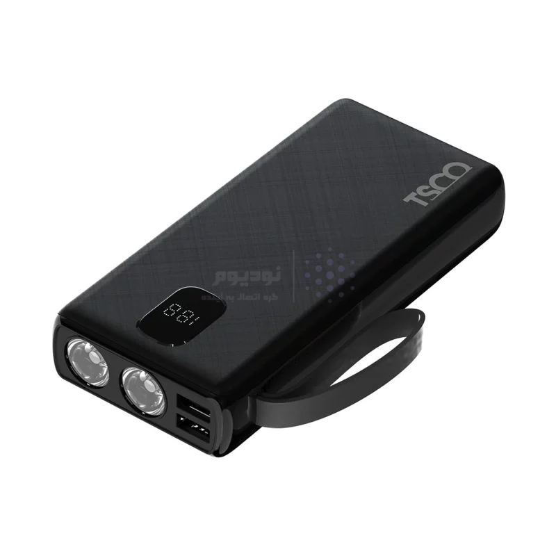 پاوربانک فست شارژ TSCO 20000mAh مدل TP 2002 22.5W - مشکی - تصویر 4