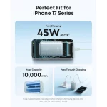 پاوربانک فست شارژ Anker 10000mAh مدل A1638H61 45W - سبز (گارانتی 18ماهه حافظه طلایی ایستا) - تصویر 4