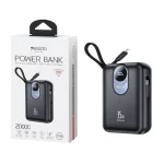 پاوربانک فست شارژ Yesido 20000mAh مدل YP94 35W - مشکی (گارانتی 18 ماه تعویض نیکان همراه)