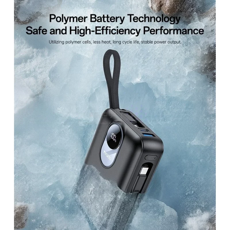 پاوربانک فست شارژ Yesido 20000mAh مدل YP94 35W - مشکی (گارانتی 18 ماه تعویض نیکان همراه) - تصویر 7