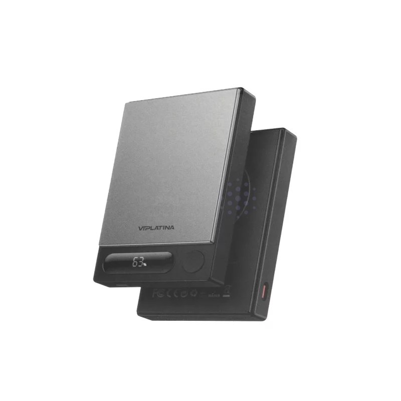 پاوربانک فست شارژ وایرلس VIPLATINA 10000mAh مدل VP23 15W - مشکی (گارانتی 18 ماه تعویض نیکان همراه) - تصویر 3
