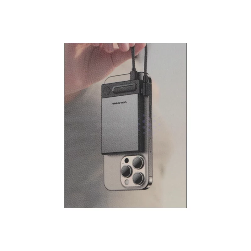 پاوربانک فست شارژ وایرلس VIPLATINA 10000mAh مدل VP23 15W - مشکی (گارانتی 18 ماه تعویض نیکان همراه) - تصویر 5