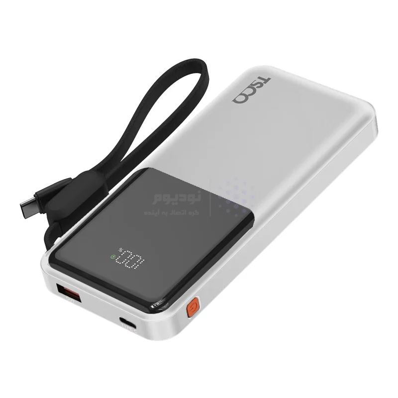 پاوربانک فست شارژ TSCO 10000mAh مدل TP 1013 22.5W - سفید - تصویر 5