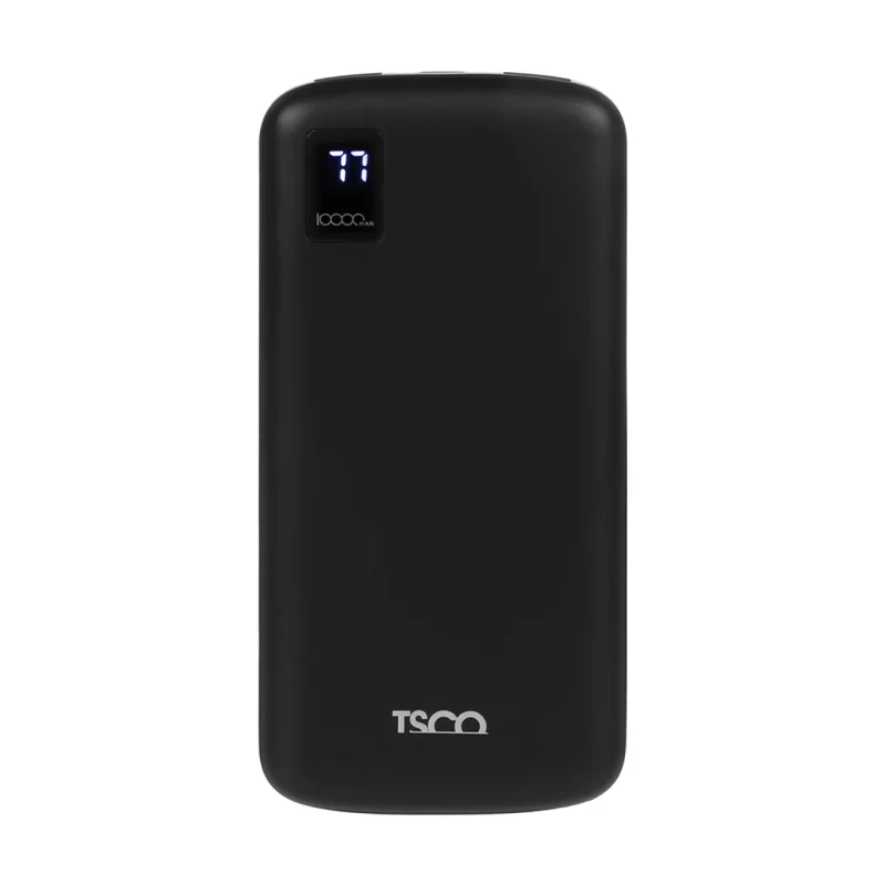 پاوربانک TSCO 10W 10000mAh با کابل اندروید مدل TP 815L - مشکی - تصویر 2