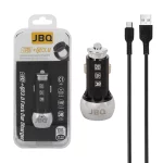 شارژر فندکی فست و PD دو پورت JBQ مدل C1 38W همراه با کابل Type-C - نقره ای (گارانتی یکساله رصاصی)