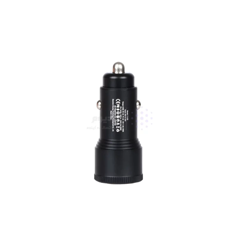 شارژر فندکی فست دو پورت Tranyoo مدل T-C22 48W - مشکی - تصویر 3