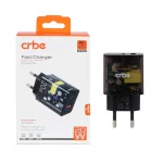 شارژر دیواری 20W فست و PD دو پورت Crbe مدل CR-R105 - مشکی (گارانتی یکساله PMC)