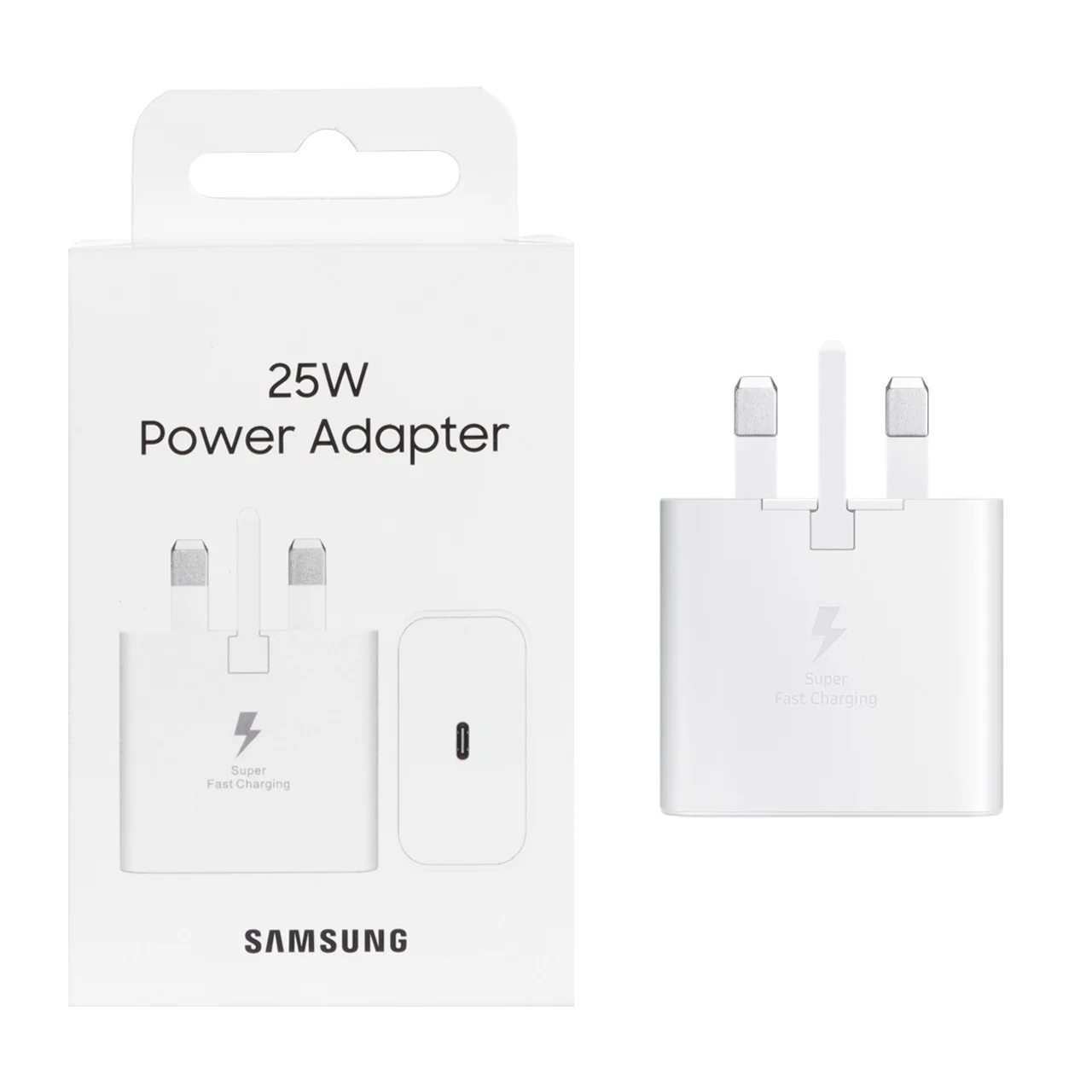 1585-1253820-1 شارژر دیواری سه پین SAMSUNG 25W T2510 ( فست و PD) سفید - (گارانتی پارتیان پایا) -مجهز به فناوری GAN-NFC - اصلی - تصویر 1