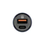 شارژر فندکی فست و PD دو پورت LDNIO مدل C510Q 38W به همراه کابل شارژ Type-C to Type-C - مشکی - تصویر 5