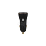 شارژر فندکی فست و PD دو پورت LDNIO مدل C104 60W به همراه کابل شارژ Type-C - مشکی - تصویر 3