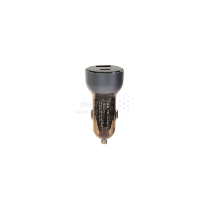 شارژر فندکی فست و PD دو پورت Nitu مدل NDC40 48W به همراه کابل شارژ Type-C To Type-C - خاکستری (گارانتی 18 ماه تعویض نیکان همراه) - تصویر 3