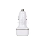 شارژر فندکی 30 وات فست دو پورت TSCO مدل TCG 40 به همراه کابل شارژ Type-C - سفید - تصویر 3