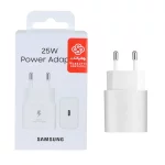 شارژر دیواری دو پین SAMSUNG 25W T2510 ( فست و PD) سفید - (گارانتی پارتیان پایا) مجهز به فناوری GAN-NFC