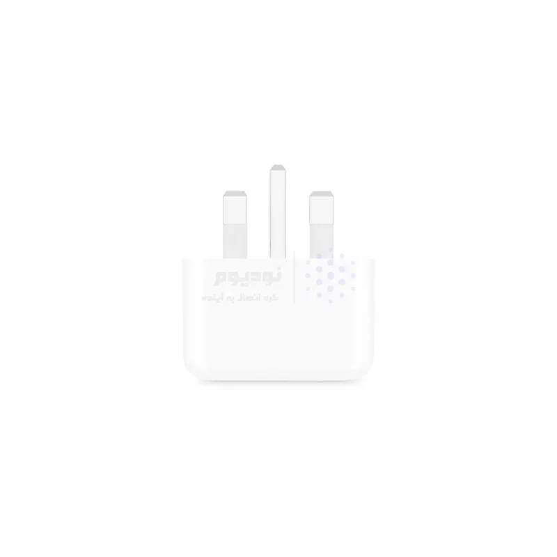 شارژر دیواری اپل 3 پین 20W - B/A - سفید - اصلی (New Pack 2024) (گارانتی 18 ماه شرکتی) - تصویر 3