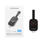 شارژر وایرلس ساعت هوشمند اپل VIPLATINA مدل VX24 3W - مشکی (گارانتی 18 ماه تعویض نیکان همراه)