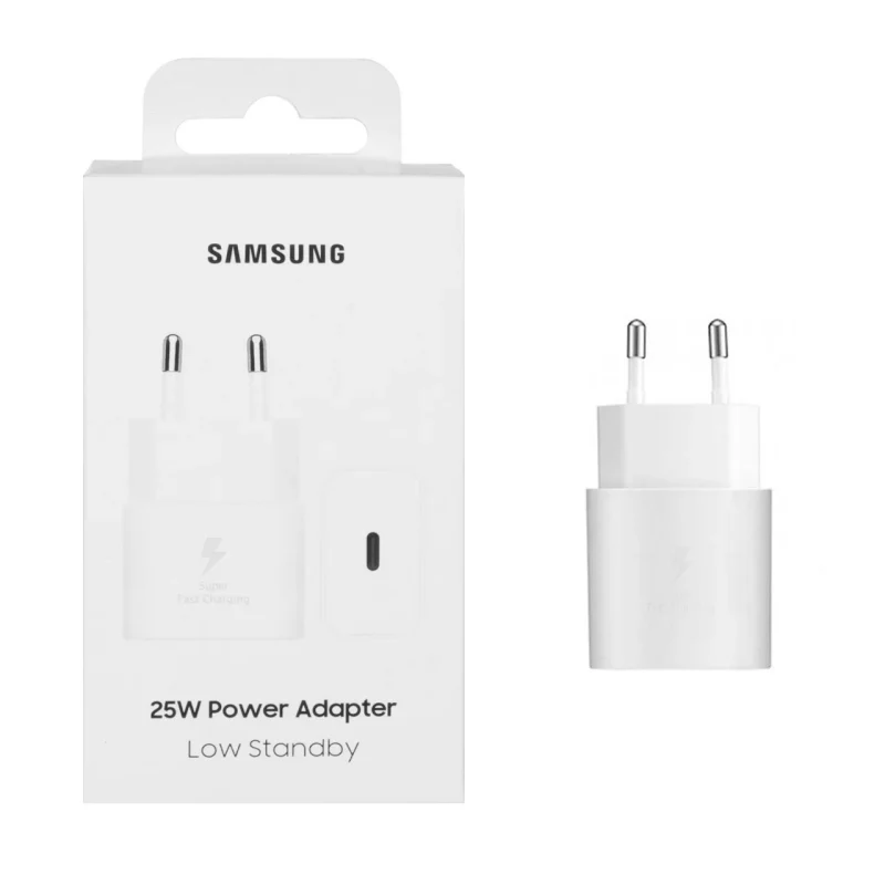 شارژر اصلی SAMSUNG 25W T2510 ( فست و PD) سفید (گارانتی 18 ماهه شرکتی) - تصویر 2