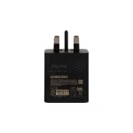 شارژر سه پین + کابل SAMSUNG 45W اصل T4511 ( فست و PD) مشکی - DST (6 ماهه DST + بیمه نامه 12 ماهه DGARD) مجهز به فناوری NFC - تصویر 3