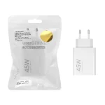 شارژر دیواری فست سرکارتنی تک پورت Xiaomi مدل MDY-17-EF 45W - سفید - DST (گارانتی شش ماهه)