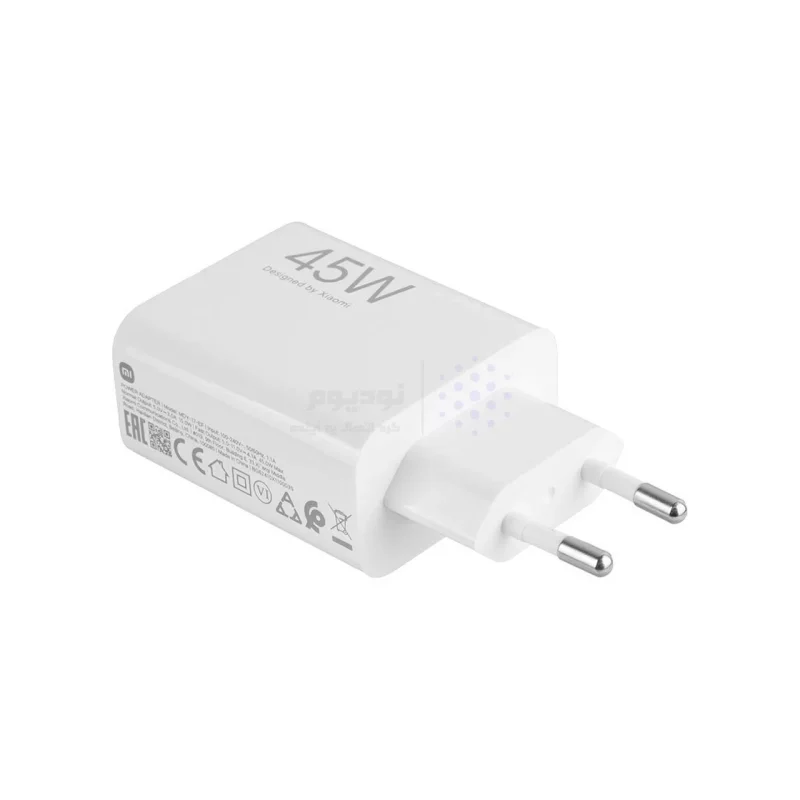 شارژر دیواری فست سرکارتنی تک پورت Xiaomi مدل MDY-17-EF 45W - سفید - DST (گارانتی شش ماهه) - تصویر 5