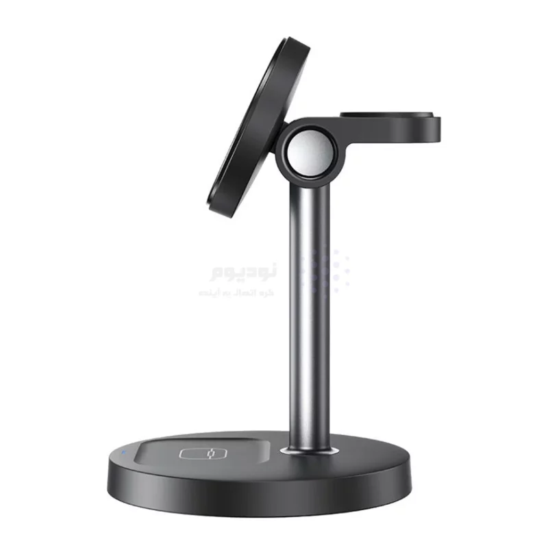 شارژر وایرلس سه کاره 15وات رومیزی XO مدل CX038 - مشکی - تصویر 4