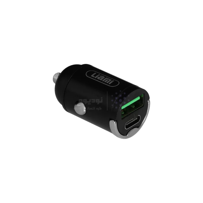 شارژر فندکی PD و فست دو پورت Liami مدل CC.LM-81 38W - مشکی (گارانتی شش ماهه شرکتی) - تصویر 4