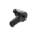 شارژر وایرلس و هولدر گوشی موبایل دریچه کولری Hiska مدل HK-2352W - مشکی - تصویر 6