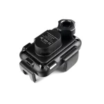 شارژر وایرلس و هولدر گوشی موبایل دریچه کولری Hiska مدل HK-2355W - مشکی - تصویر 6