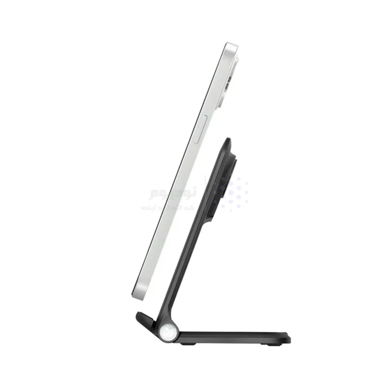 شارژر وایرلس 3 کاره و هولدر 15 وات TSCO مدل THL 1291W - مشکی - تصویر 4